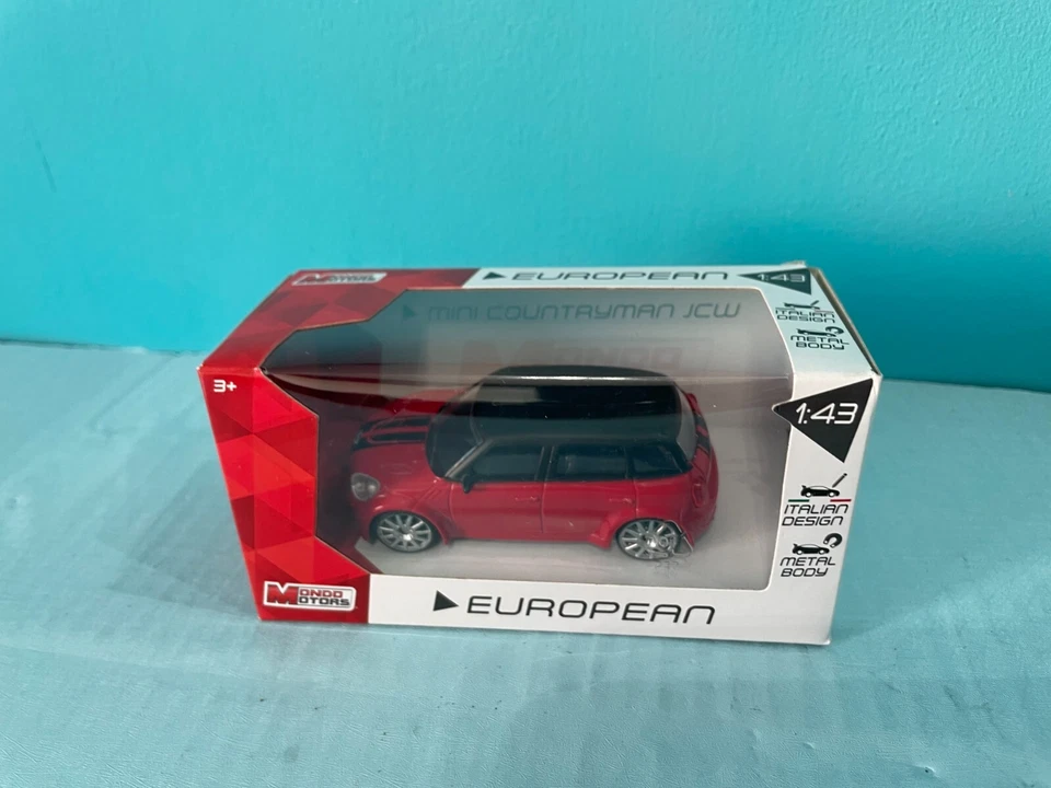 MINI COUNTRYMAN JCW Mini Cooper Country Man JCW 1/43 MONDO MOTORS auto metallo - Immagine 4 di 4