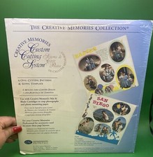 Creative Memories 4 Oval Cutting System Patterns Sizing Template Scrapbook New