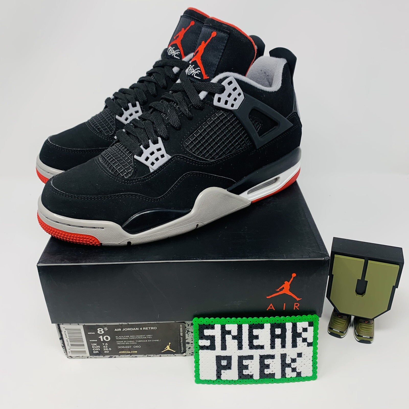 jordan 4 bred 8.5