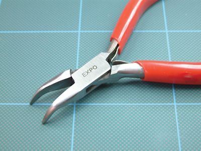 Curved Nose Pliers with Plain Jaws Expotools 75565 - Image 3
