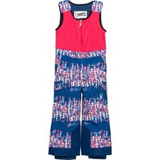 Spyder Toddler Girls Sparkle Bitsy Bib Pants Snow Pant, Winter Bib Pants, Size 3