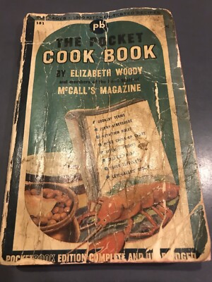 Vintage 1942 “The Pocket Cookbook” by Elizabeth Woody | eBay