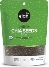 Elan Organic Chia Seeds, Non-GMO, Vegan, Gluten-Free , 8.8 oz