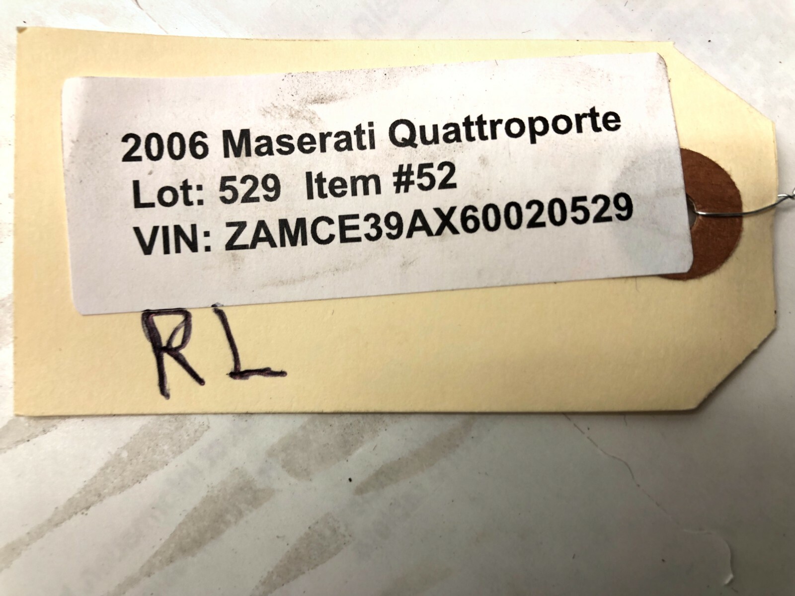 03-08 MASERATI QUATTROPORTE M139 REAR LEFT LH SIDE DOOR GLASS WINDOW LOT529 OEM