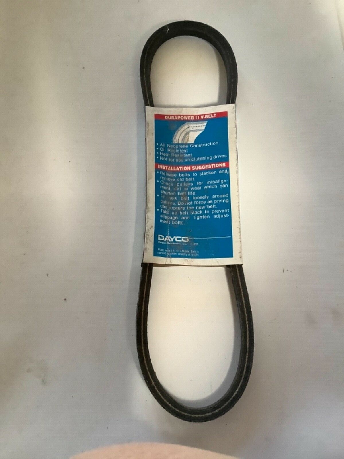 Dayton 4L300 Cinghia A V - Modello 4L300 - Profilo PK 10 - Nuova