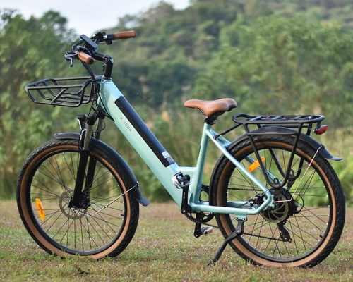 E Bike Damen 26 Zoll Elektrofahrrad 7-Gang 36V 16AH Akku Electric Bike Leichtes