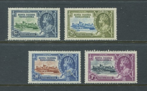 Kenya and Uganda 1935 Silver Jubilee set mint o.g. hinged