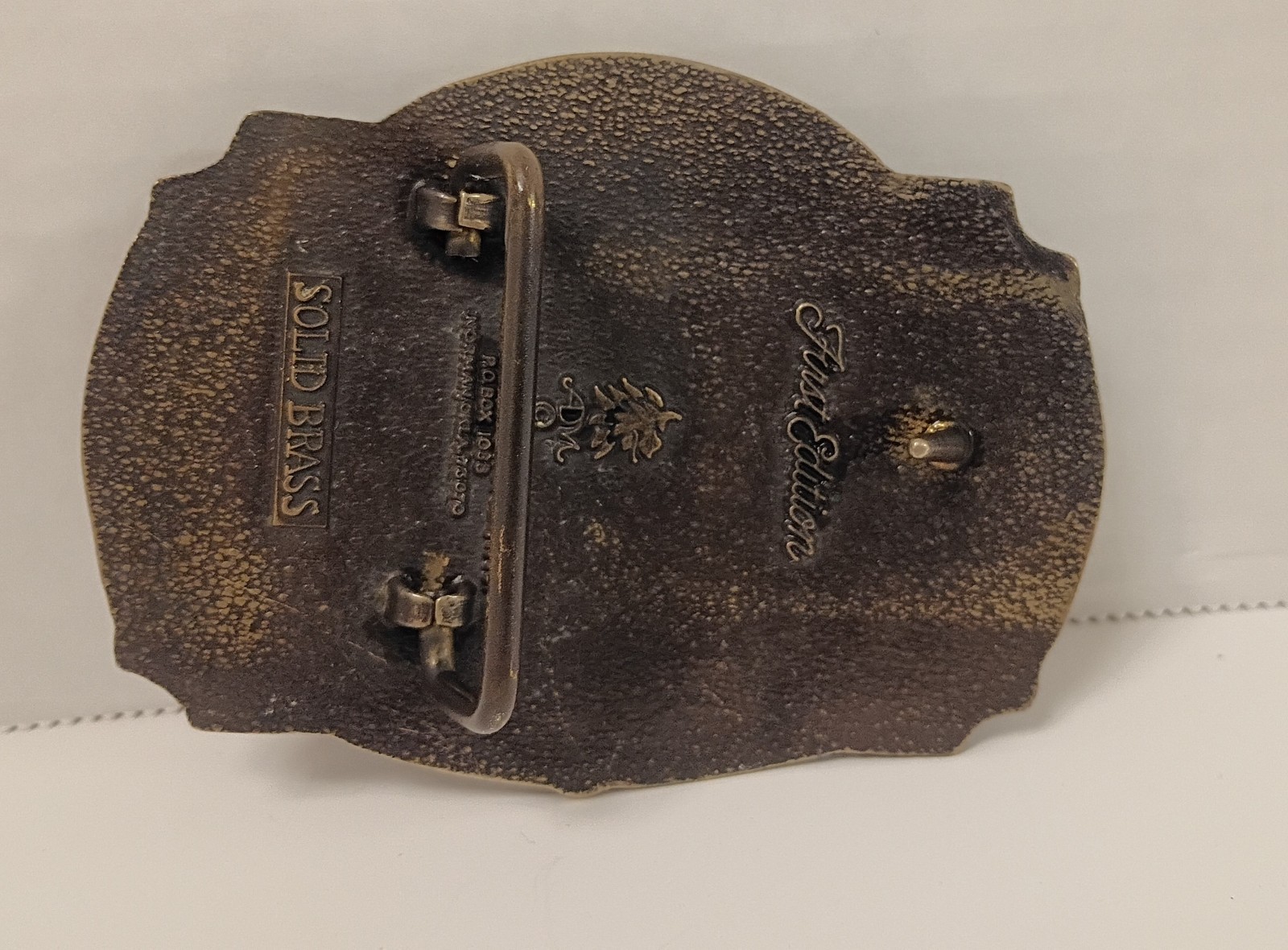 Solid Brass Awards  Designs Medal Plummer Belt Bu… - image 3