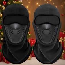 Tactical Balaclava Ski Mask Fleece Neck Warm Winter Face Mask for Cold Weather