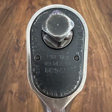 Snap-on S936 1/2" Drive Standard Handle Sealed Head Ratchet Tool Made in USA
