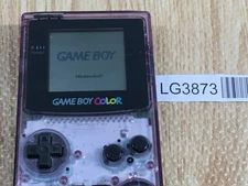 LG3873 GameBoy Color Clear Purple Game Boy Console Japan
