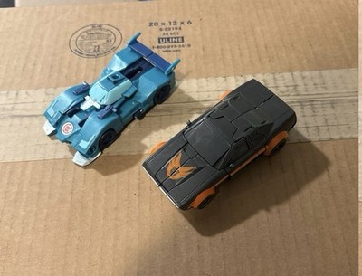 Lot Of 2 Transformers Blurr and Energon Igniters Power Series Hot Rod