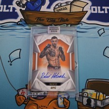 2020 Topps UFC Striking Signatures Aleksandar Rakic Orange /50 Auto