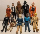 10 Vintage Original Kenner Star Wars Figures- All the Stars  (Lot )