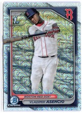 Vladimir Asencio (RC) 1st Rookie Mojo Refractors 2024 Bowman Chrome BCP-227