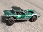 Hot Wheels Redline 1967 Python HK Green w Brown Interior Original Casting