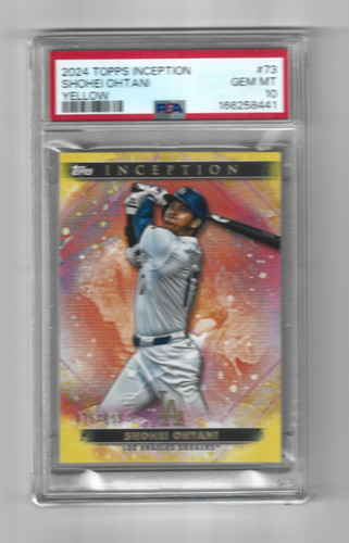 Shohei Ohtani [Yellow] #73 2024 Topps Inception card