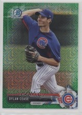 2017 Bowman Chrome Prospects Mega Box Green Refractor 47/99 Dylan Cease 5a4