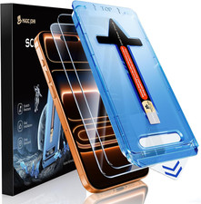 MAGIC JOHN 2 Pack for Iphone 17 Pro Max 6.9 Inch Tempered Glass Screen Protector