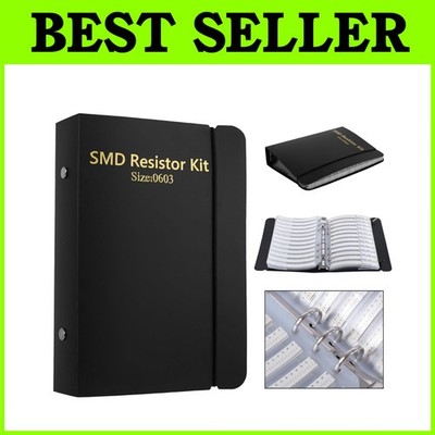 Electronic Components Sample Book, 0603 SMD Resistor Kit/-