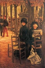 Without Aussteuer James Tissot Poster Print