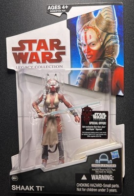 Hasbro 2009 Star Wars Legacy Collection Shaak Ti TRU Exclusive 3.75'' Figure NEW