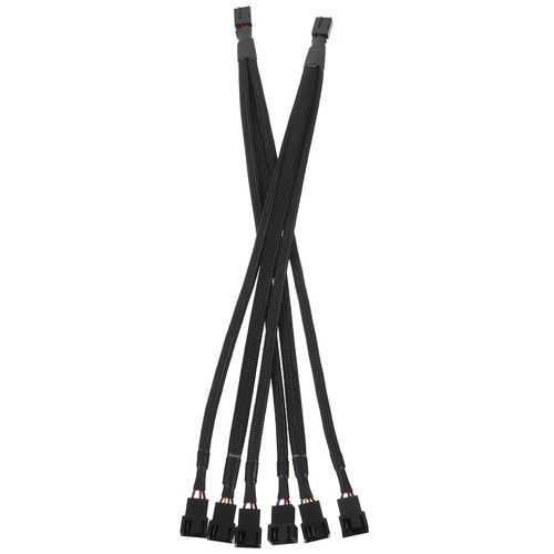 2 Pcs Fan Cable Header Splitter CPU Adapter Pwm Fans Computer Connection - 第 1/12 張圖片