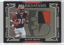 2007 Playoff Absolute Memorabilia Materials Prime 3/50 Kenny Irons #MOF-43 0a1