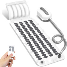 Portable Spa Bubble Bath Massager - Bubble Bath Mat Tub Spa Massager with Upgrad