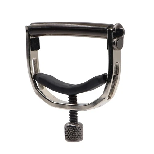 Paige 6-String Guitar Capo – Nickel, Proudly Made in the USA – Adjus