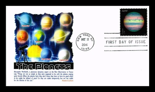 US COVER JUPITER VIEWS OF OUR PLANETS FIRST DAY ISSUE PANDA CACHET