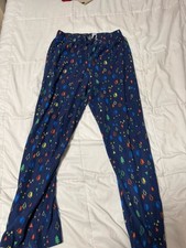 Eddie Bauer Boys Pajama Pants Size L 14/16 Blue
