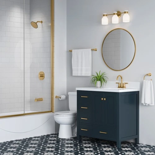 PROFLO PF8830G Orrs Tub and Shower Trim Package - Nickel - Picture 4 of 4