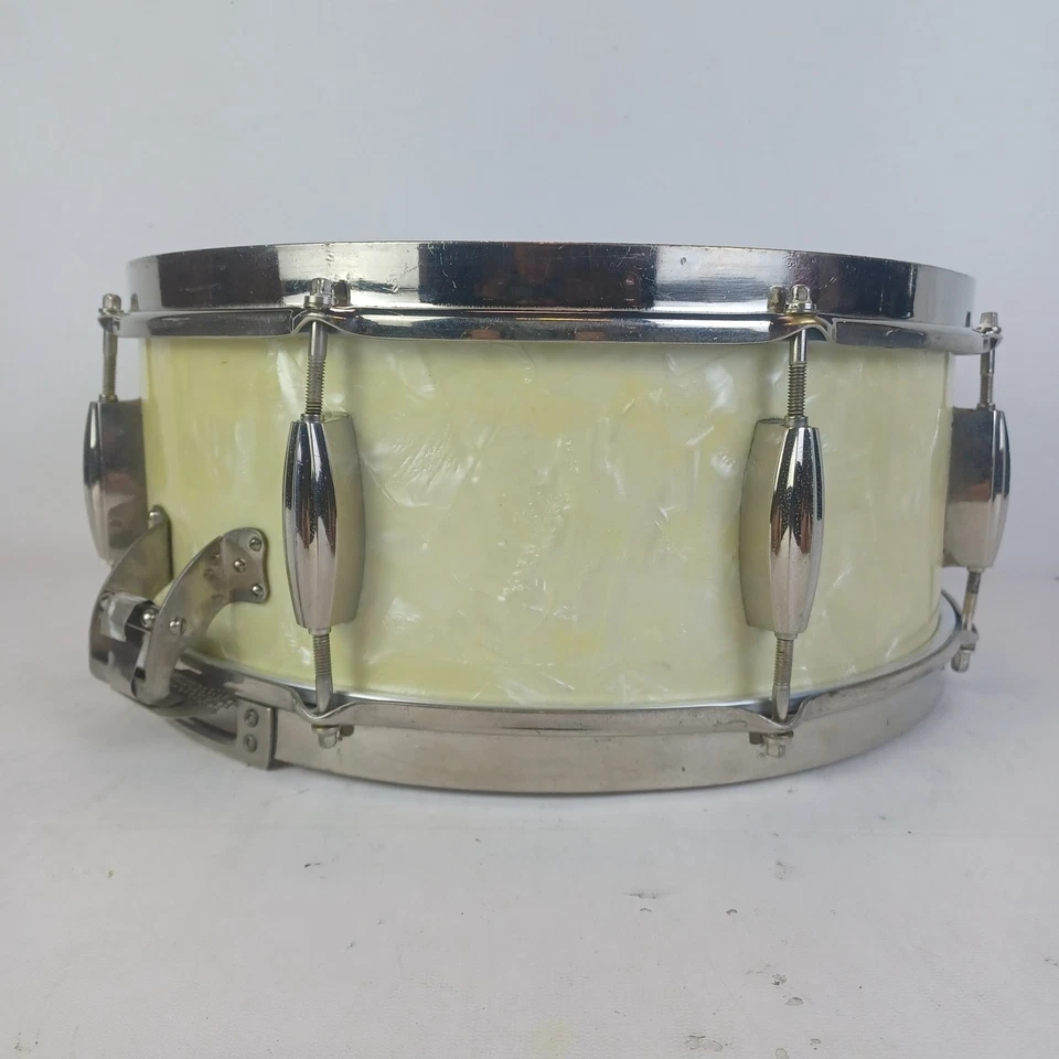 Slingerland 40s WMP 6x14"Radio King 1Ply Solid Maple Snare Drum Cloud Badge USA - Image 3 of 4