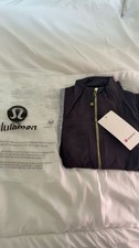 Lululemon Define Jacket Black With Gold Zipper Size S