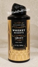 WHISKEY RESERVE Body Spray 3.7oz Men's Shop NEW Bath  Body Works