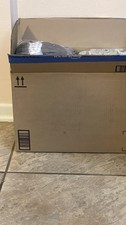 box of baby clothes lot