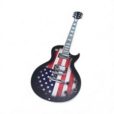 New L P Electric Guitar American Flag Sign