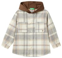 Hemd United Colors Of Benetton, Beige, 5 Jahre, Kinderbekleidung, Jungenhemd