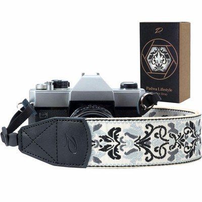 Padwa Lifestyle Camera 2''Wide / Adjustable 39~57'', Noble Grey Embroidery
