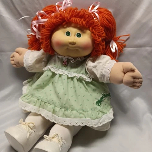 🦋1985 Cabbage Patch UT Girl🦚  In HTF Country Dress🧡