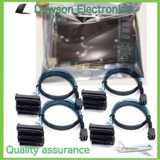 LSI SAS 9300-16I 12GB/S HBA ADAPTER CARD IT Mode SFF-8643 SAS SATA Cable 1PCS