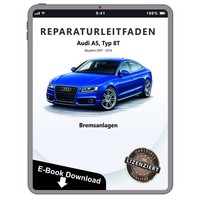 Audi A5 Typ 8T 2007-2016 Bremsanlagen Bremsen System Werkstatthandbuch Pdf Datei