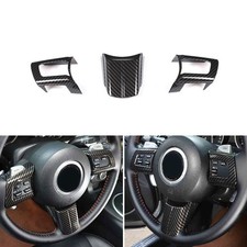 Carbon-Textur Lenkradabdeckung Lenkräder abdeckung Für Mazda MX-5 NC 2009-2014