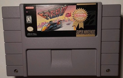 F-ZERO Super Nintendo Cartridge Only Players Choice Version Used Tested Nice - Picture 2 of 24