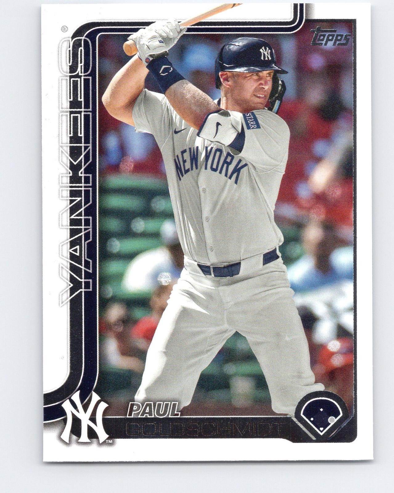 2025 Topps #CC2-17 Paul Goldschmidt Companion Cards (Series Two) Yankees