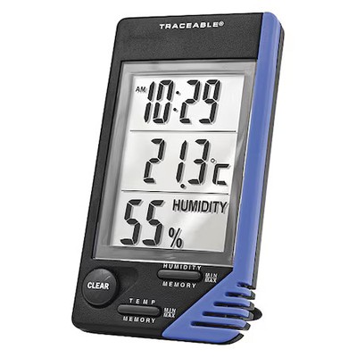 Traceable 4040 Thermometer, Aaa, Depth: 1/2 In