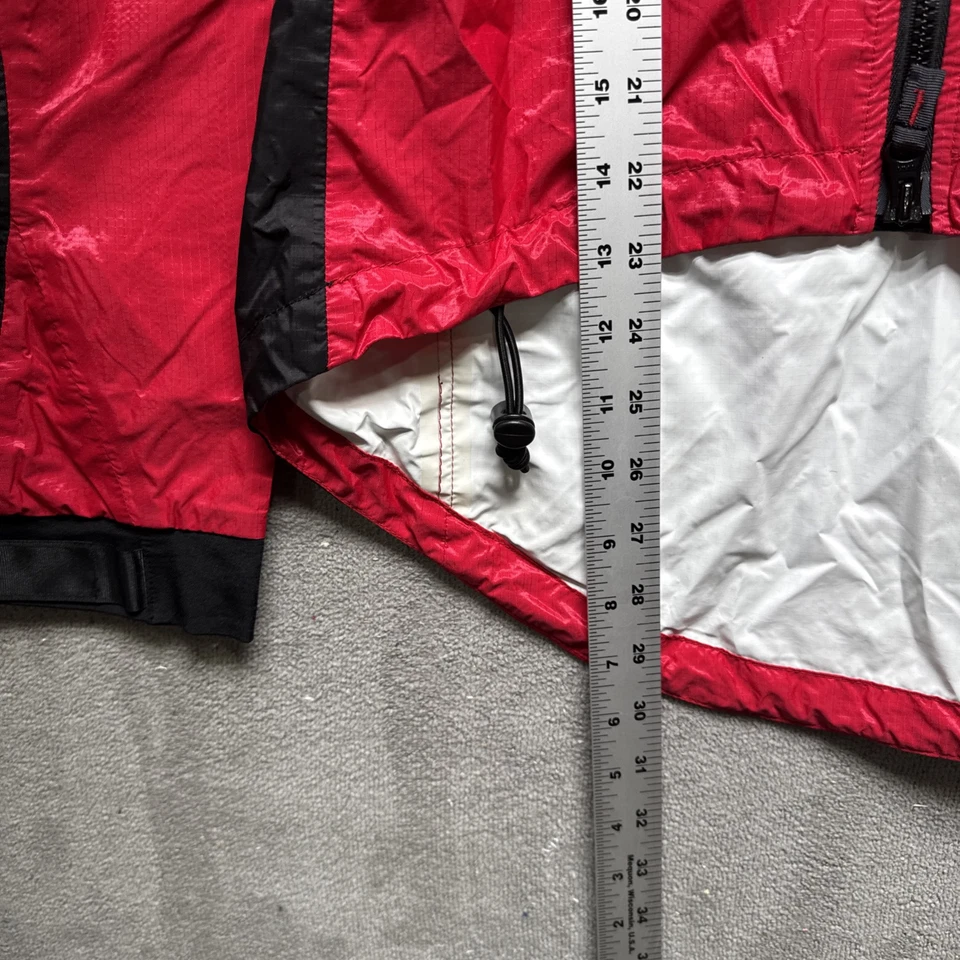 Chaqueta de ciclismo Showers Pass para hombre M roja impermeable cortavientos reflectante ventilada Foto 4 de 4