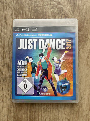 Just Dance 2017 (Sony PlayStation 3, 2016) PS3, Disc ohne Kratzer