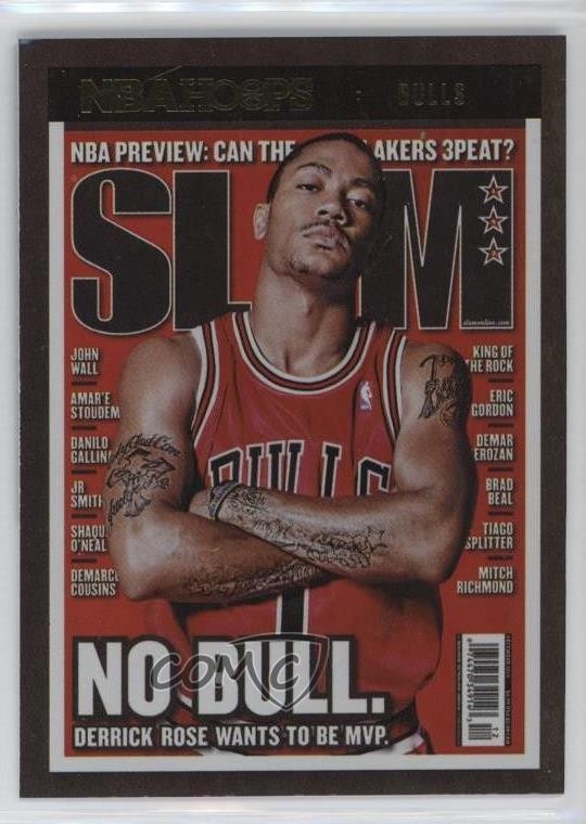2021-22 Panini NBA Hoops Slam Holo Derrick Rose #SLAM#143 11t8